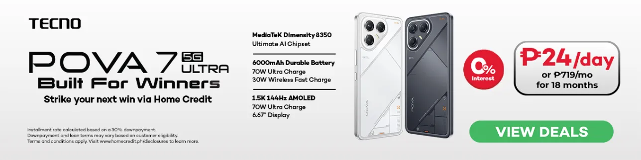 Banner showing Tecno Pova 7 5g