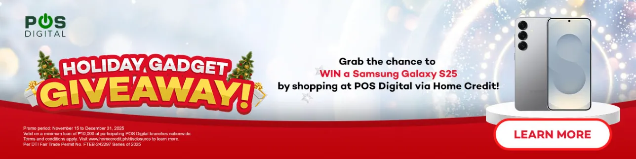Pos Digital Holiday Gadget giveaway at shoppingmall.