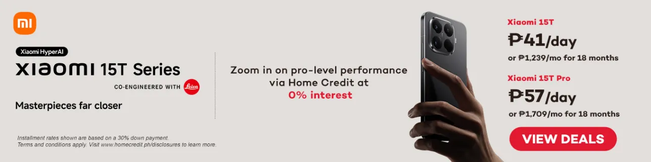 Banner showing Xiaomi 14T available at shoppingmall.