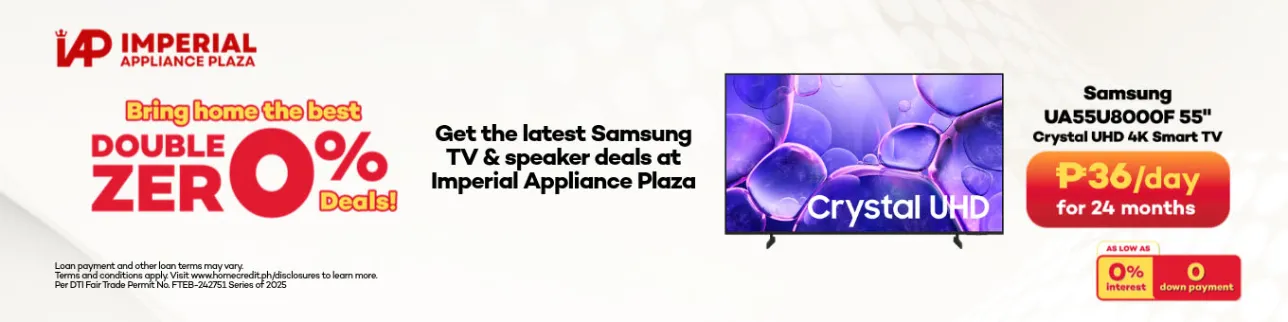 banner showing imperial appliance plaza mobile upgrade deals at shoppingmall