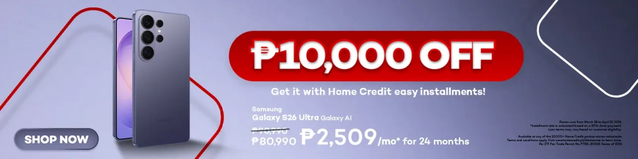 Banner showing Samsung Galaxy S25 now available at Shoppingmall.