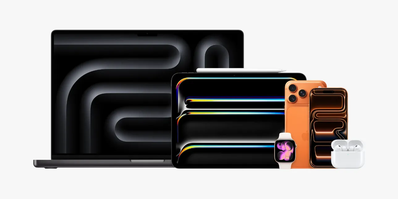 Multi Product MacBook Pro 16 in iPad Pro 11 in Apple Pencil Pro Apple Watch Series 11 iPhone 17 Pro Max iPhone 17 Pro AirPods Pro 3 Screen  USEN 2