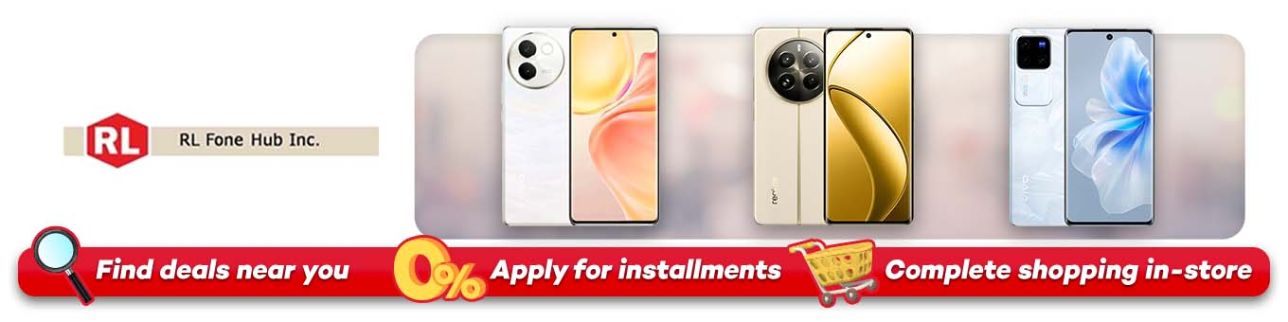 Banner showing Ramlay mobile collection at shoppingmall.