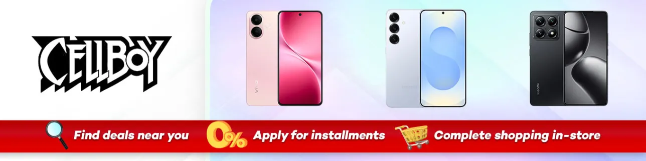 Banner showing the 3 easy steps at shoppingmall.