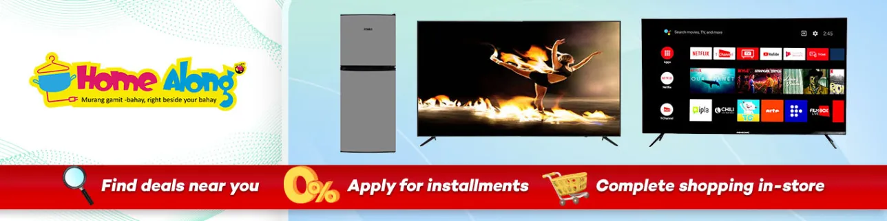 banner showing home along deals at shoppingmall