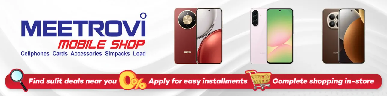 Banner showing meetrovi collections for shoppingmall.