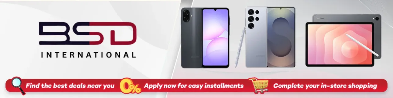 Banner showing the 3 easy steps at shoppingmall.