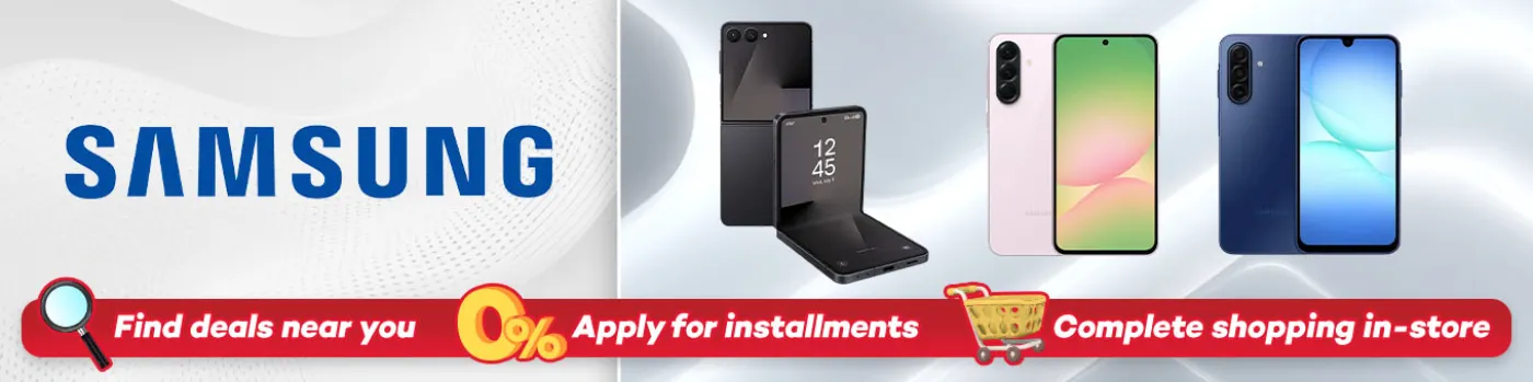 banner showing Samsung DDD