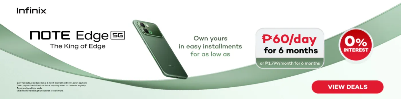 Infinix note edge 5G 4 1