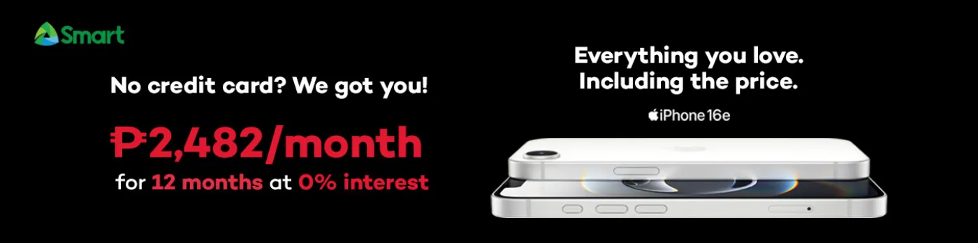 Banner showing iPhone 16e available at shoppingmall.