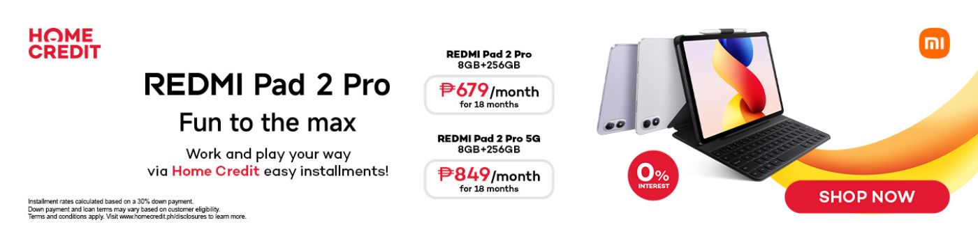 Banner showing Xiaomi Redmi Pad 2 Pro