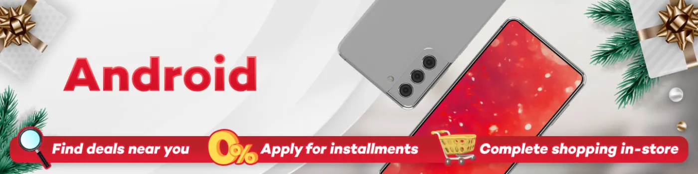 Banner showing sulit choice at shoppingmall