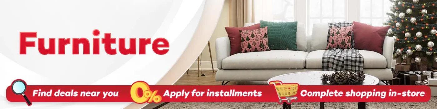 Banner for home furniture available on Shopping Mall Philippines