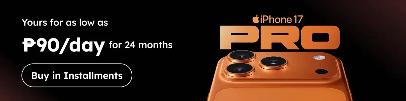 Banner showing iPhone 17 Pro Pre-Order Now