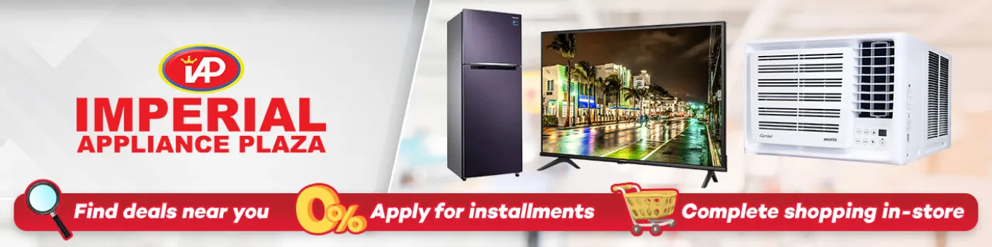 Banner showing Imperial Appliances available at shoppingmall.