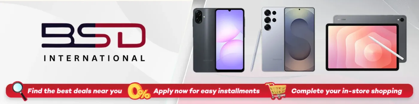 Banner showing the 3 easy steps at shoppingmall.