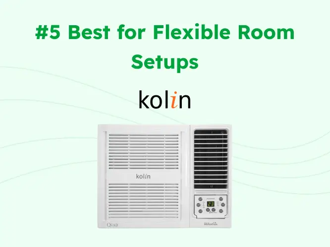 5. Kolin 0.75HP Window Type Airconditioner KAG-75WCINV icon